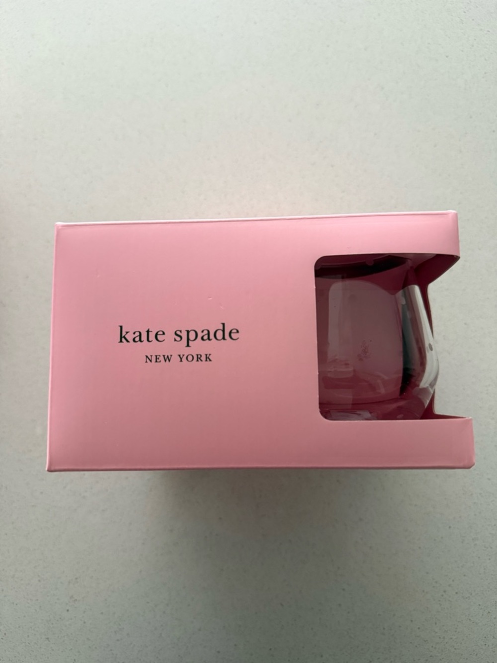kate spade New York wine glass